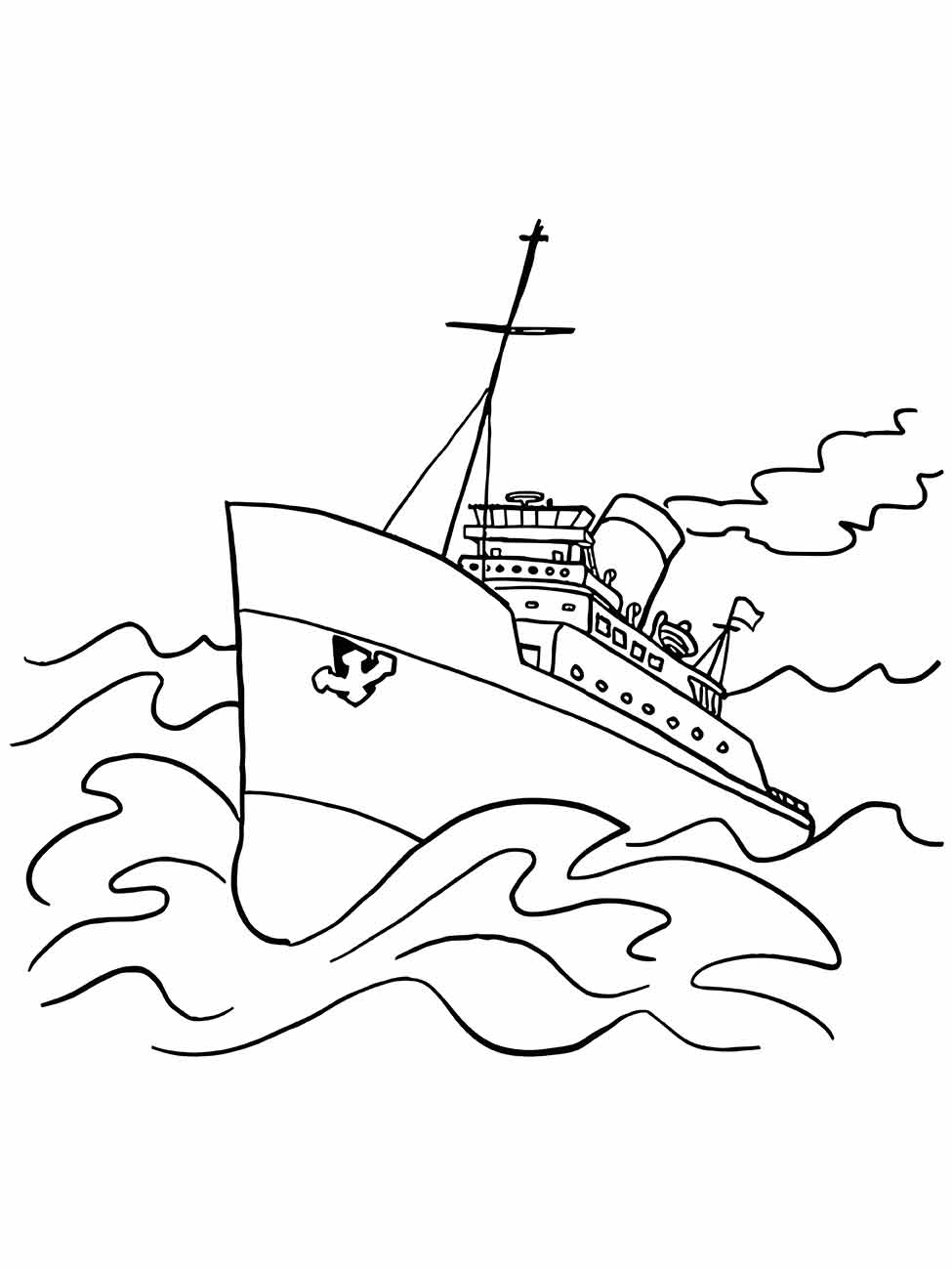 Boats coloring page (39)