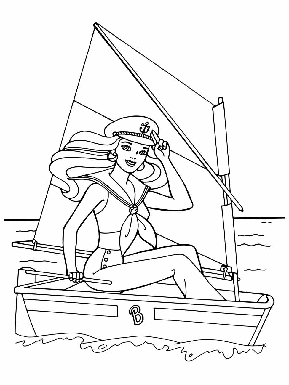 Boats coloring page (42)