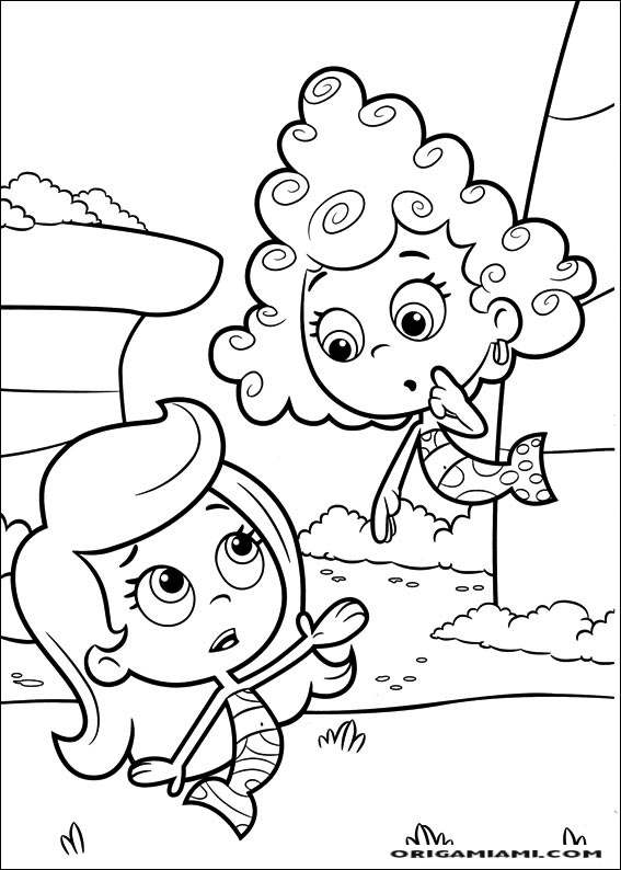 Bubble Guppies coloring page (1)