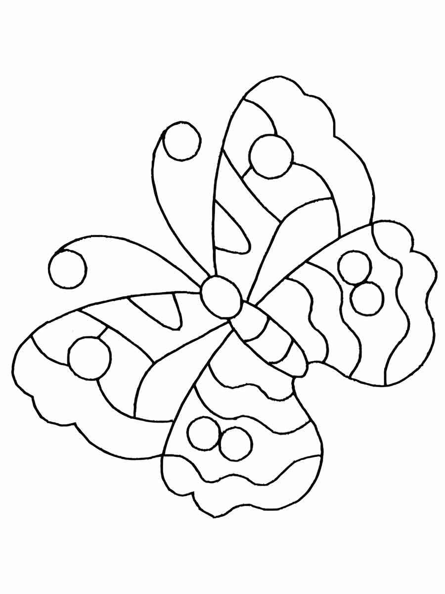 Butterflies coloring page (19)