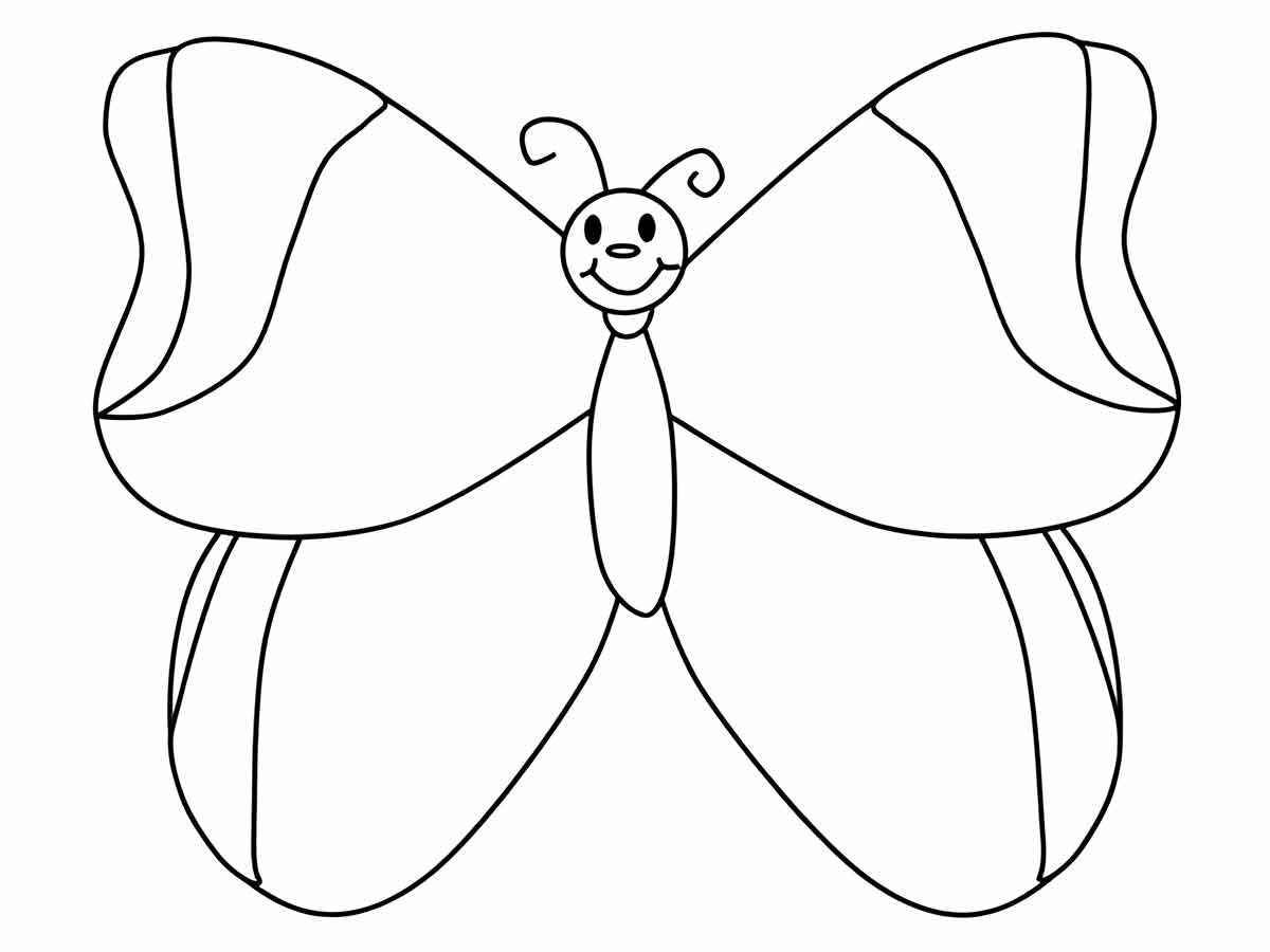 Butterflies coloring page (25)