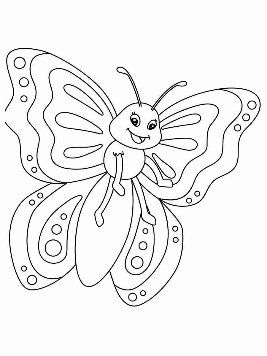 Butterflies coloring page (36)