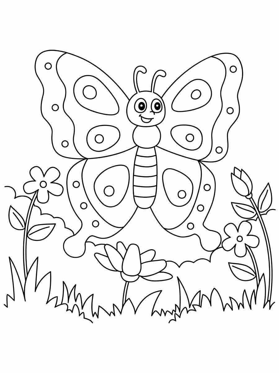 Butterflies coloring page (54)