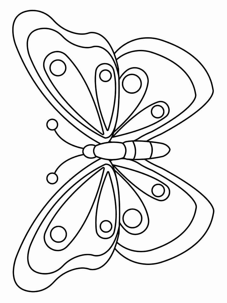 Butterflies coloring page (55)