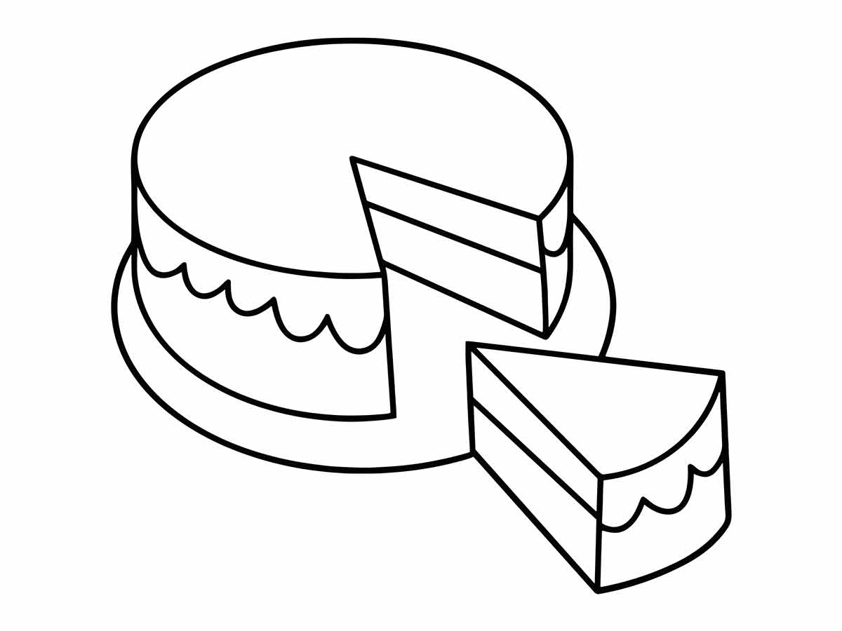 Cake coloring page (19)