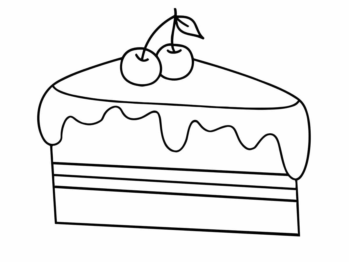 Cake coloring page (21)