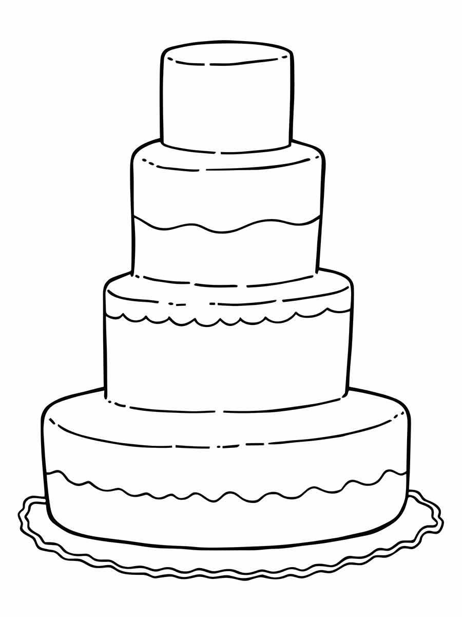 Cake coloring page (27)