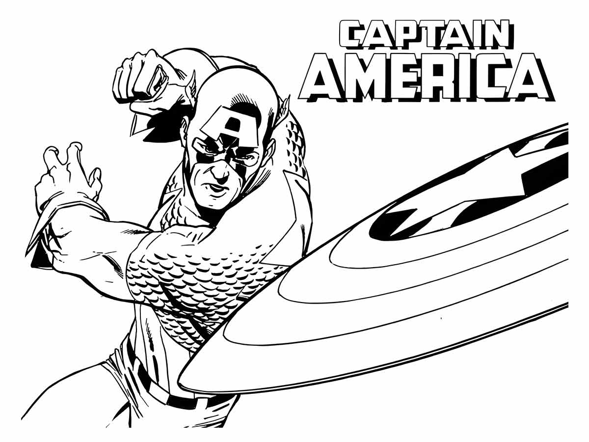 Captain America coloring page (43)