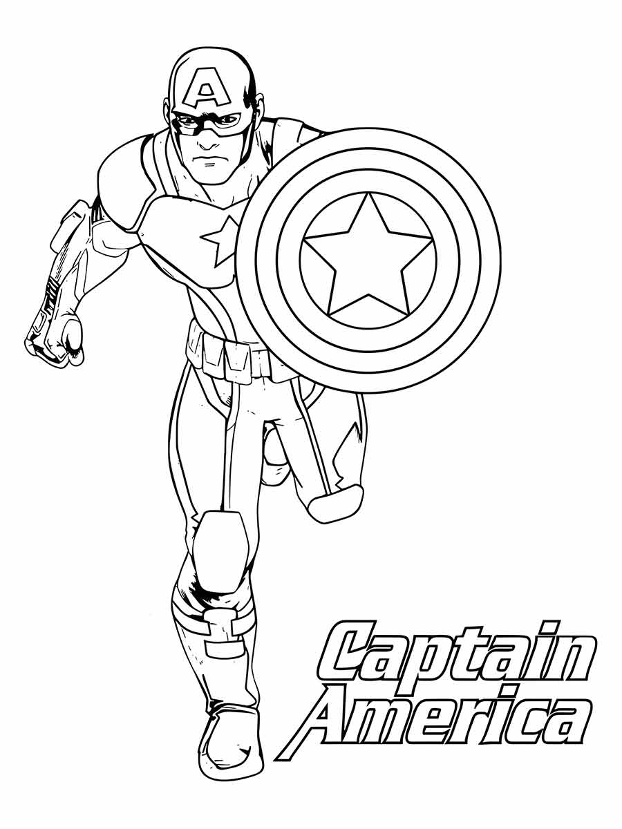 Captain America coloring page (44)