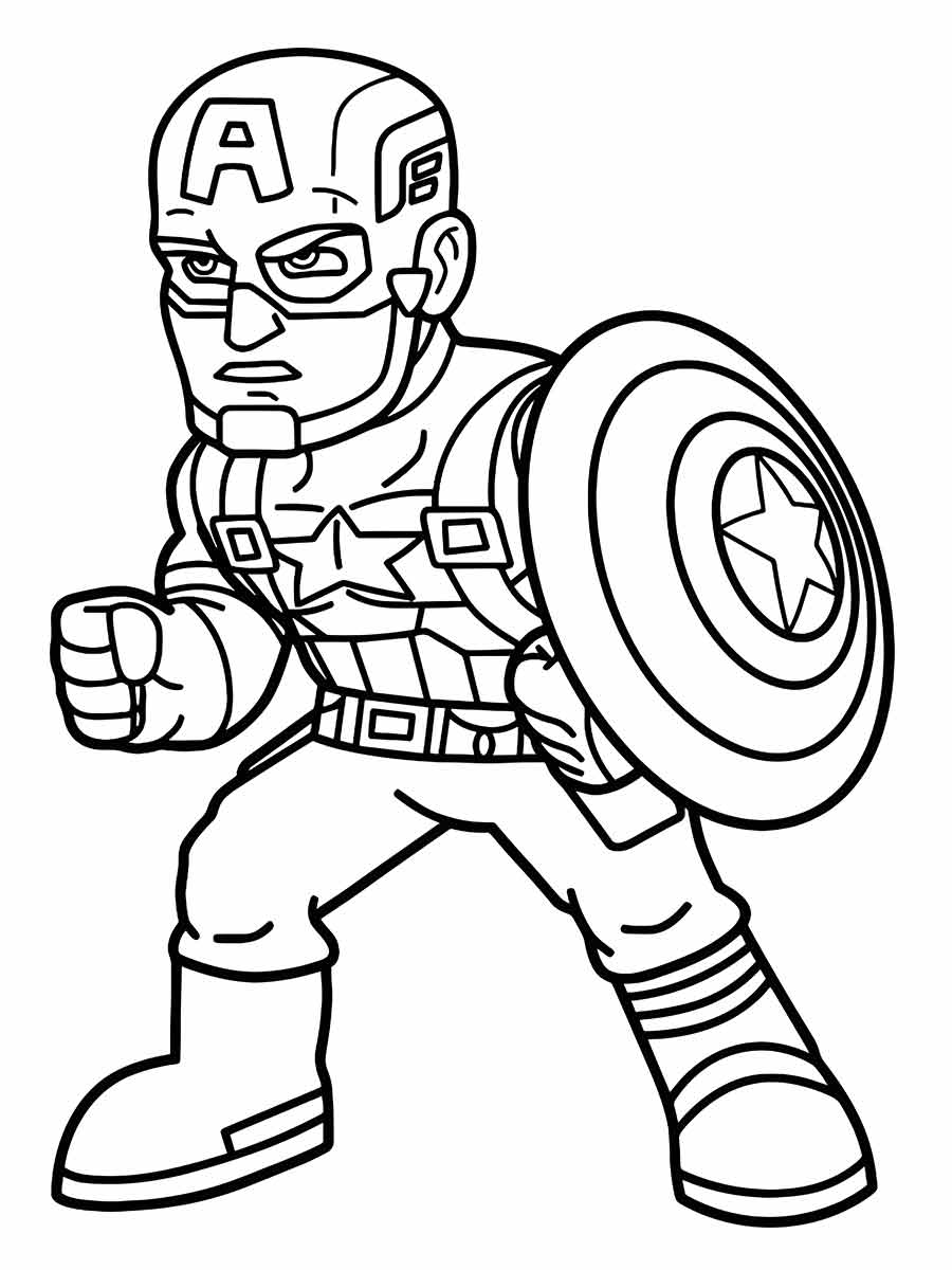 Captain America coloring page (47)