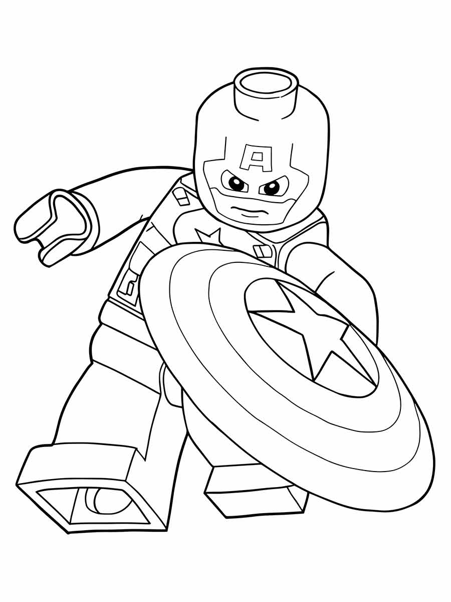 Captain America coloring page (53)