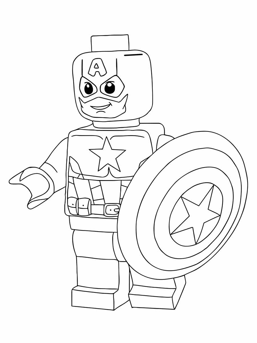 Captain America coloring page (56)