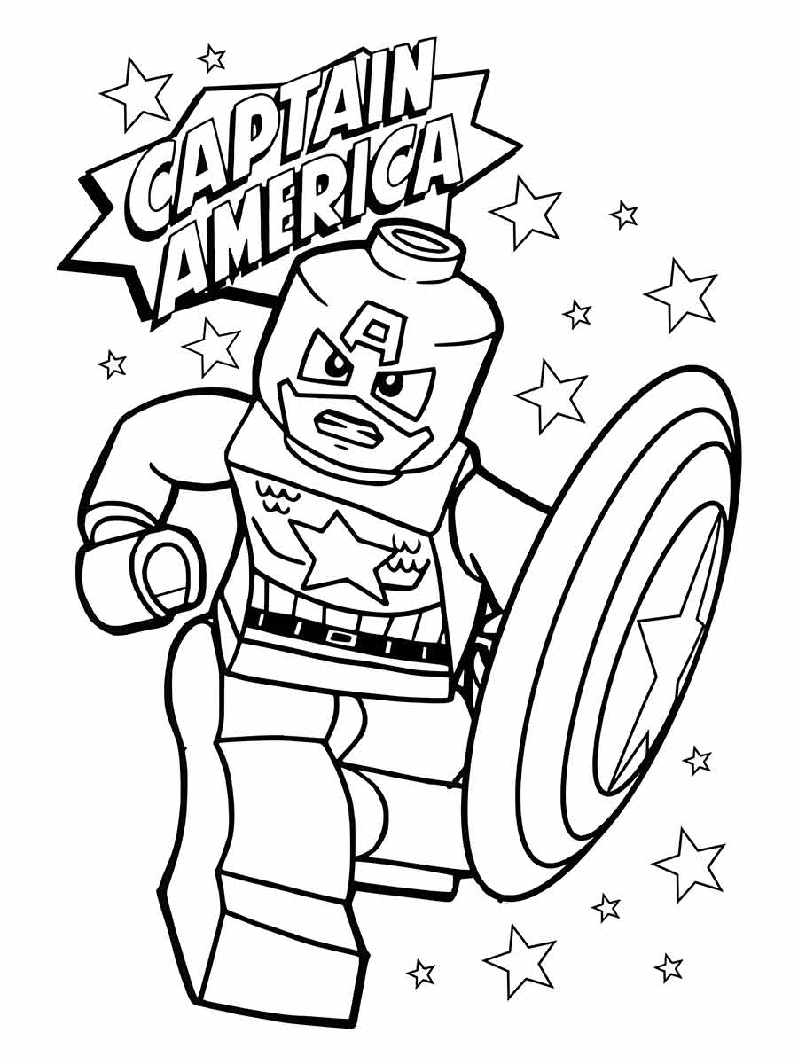 Captain America coloring page (58)