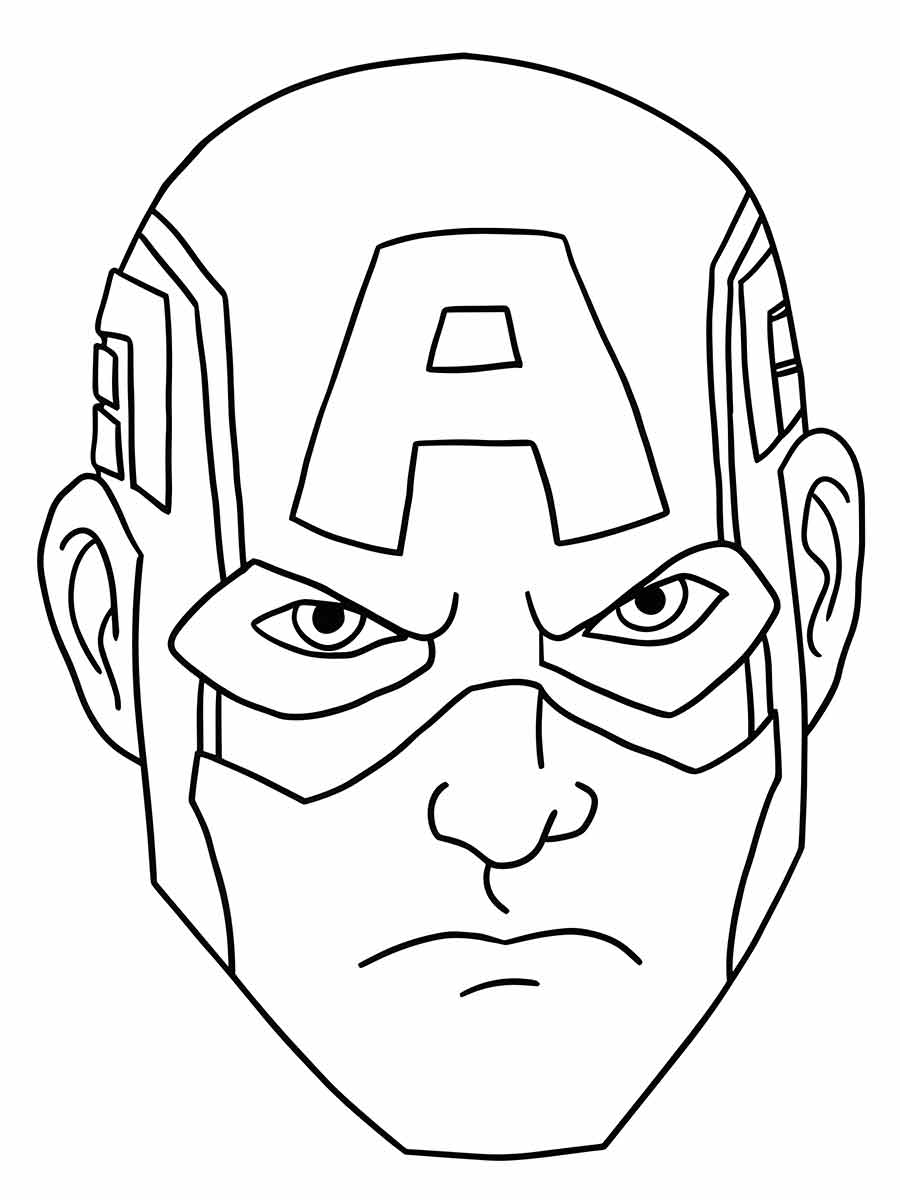 Captain America coloring page (63)