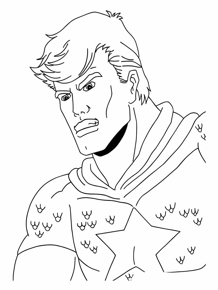 Captain America coloring page (64)