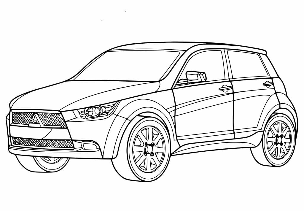 Car coloring page (1)