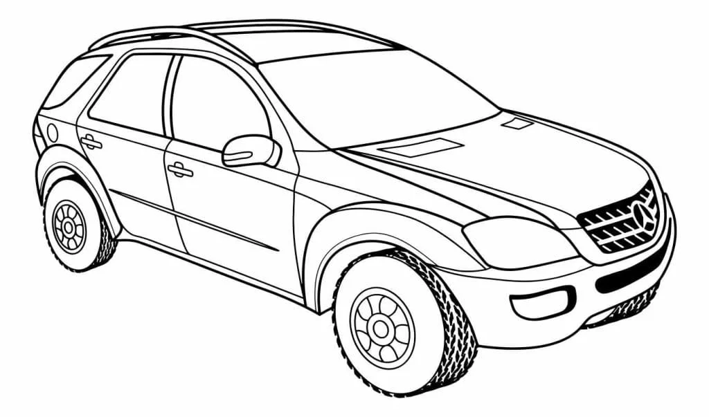 Car coloring page (1)