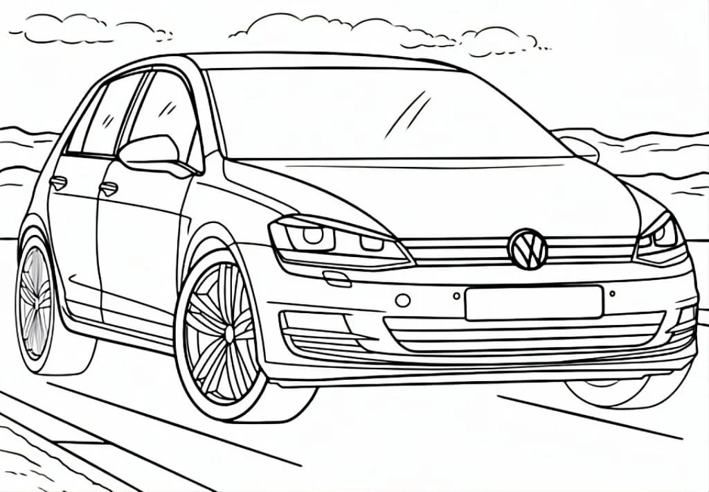 Car coloring page (10)