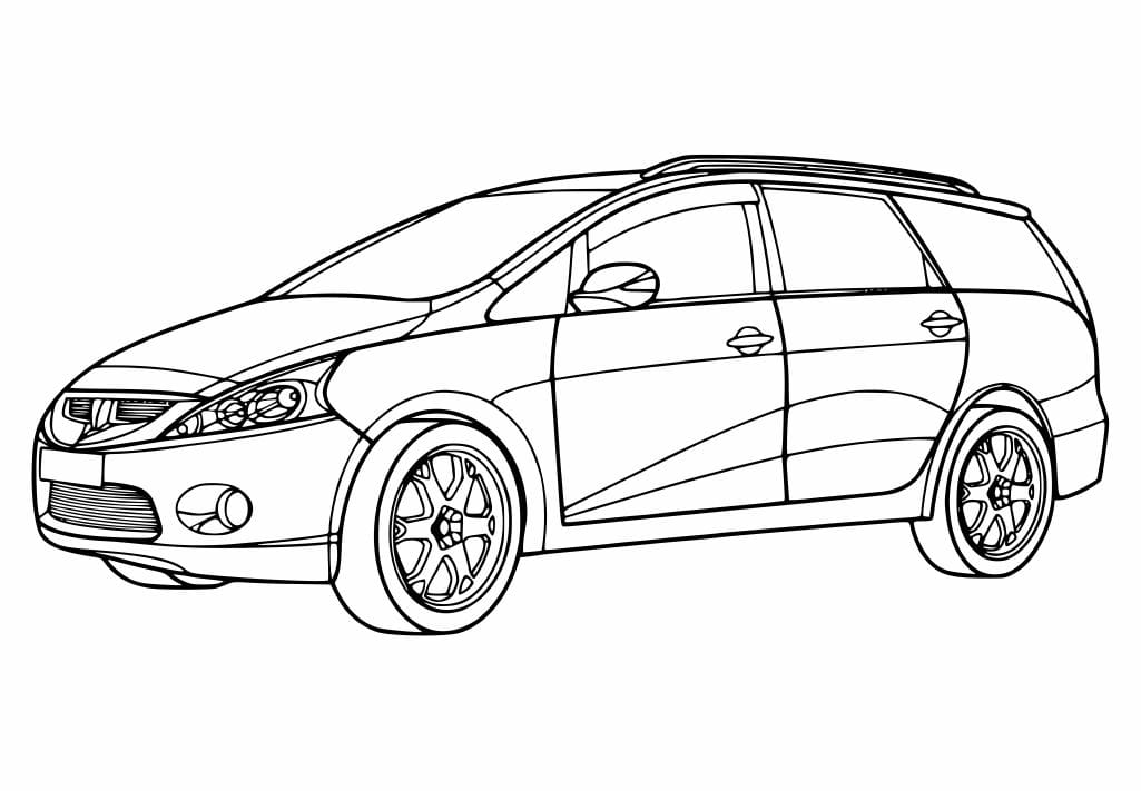 Car coloring page (11)