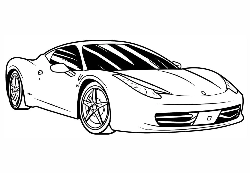 Car coloring page (13)