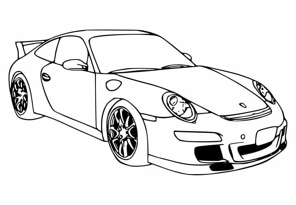 Car coloring page (15)