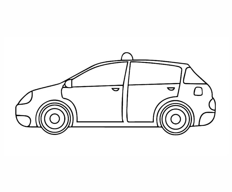 Car coloring page (17)