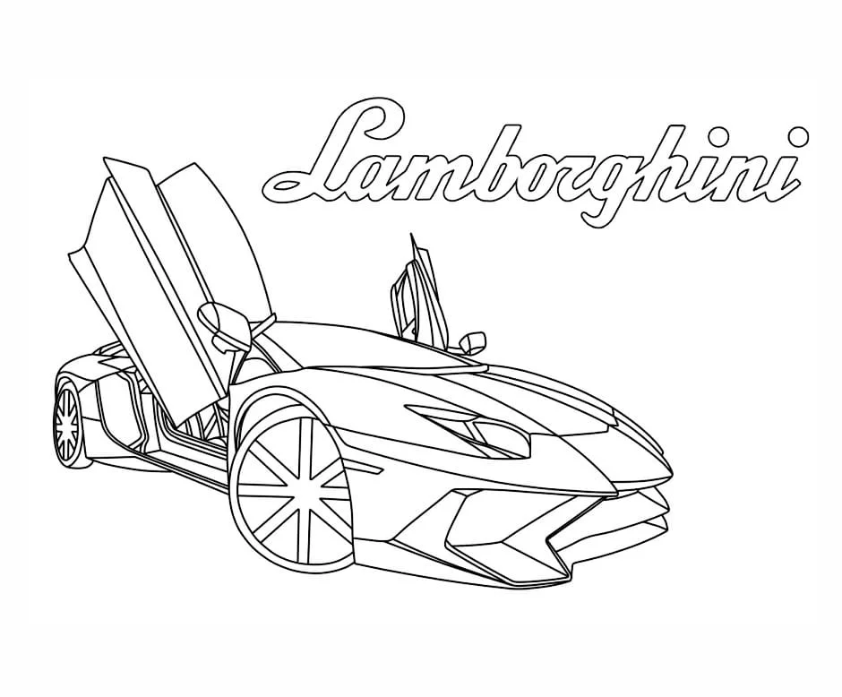 Car coloring page (27)