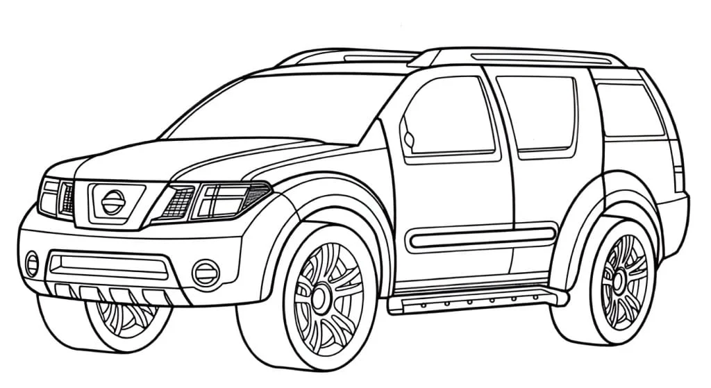 Car coloring page (28)