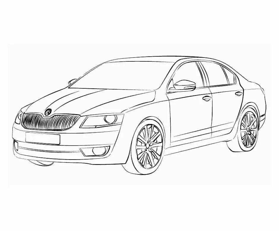 Car coloring page (36)