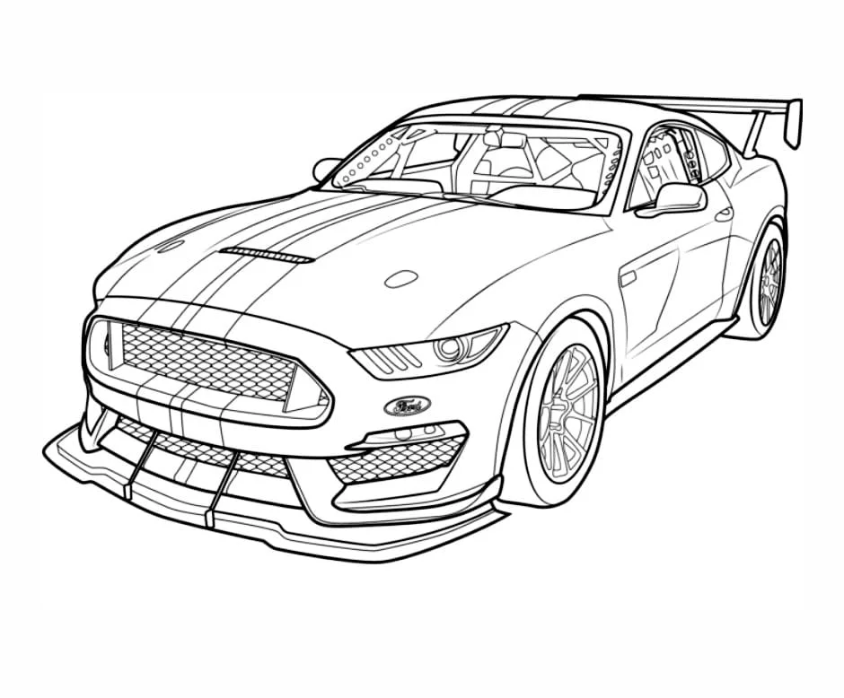 Car coloring page (40)