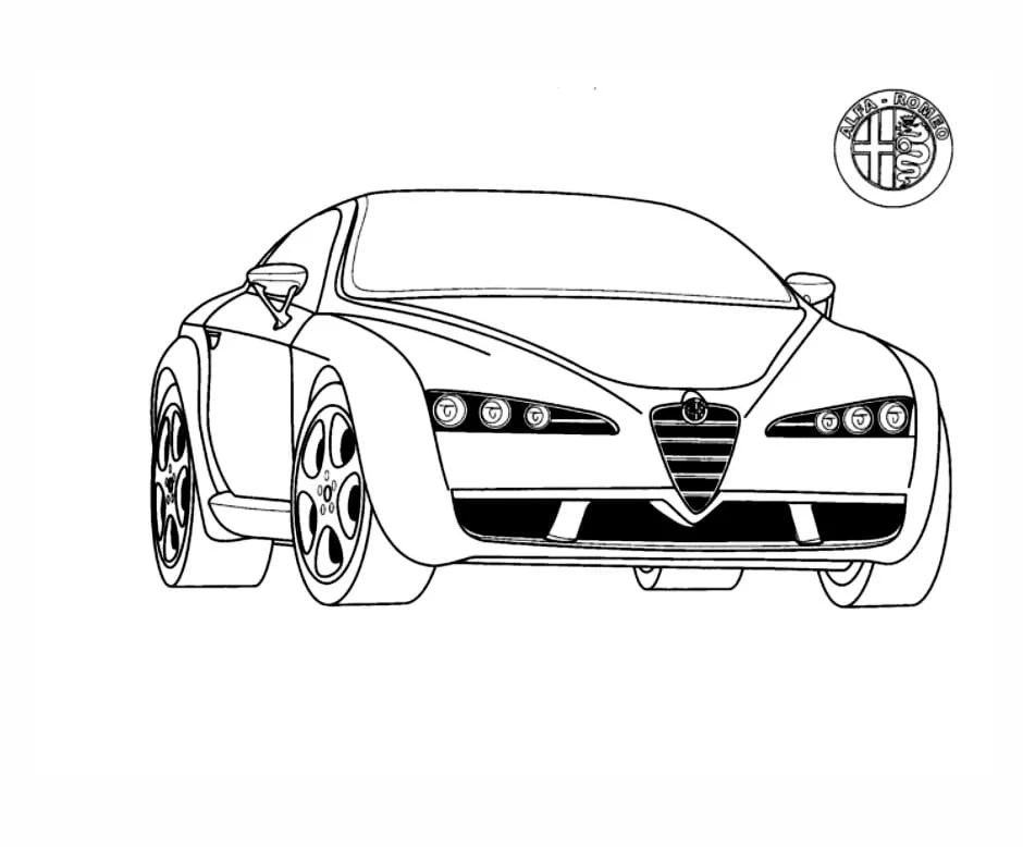 Car coloring page (42)