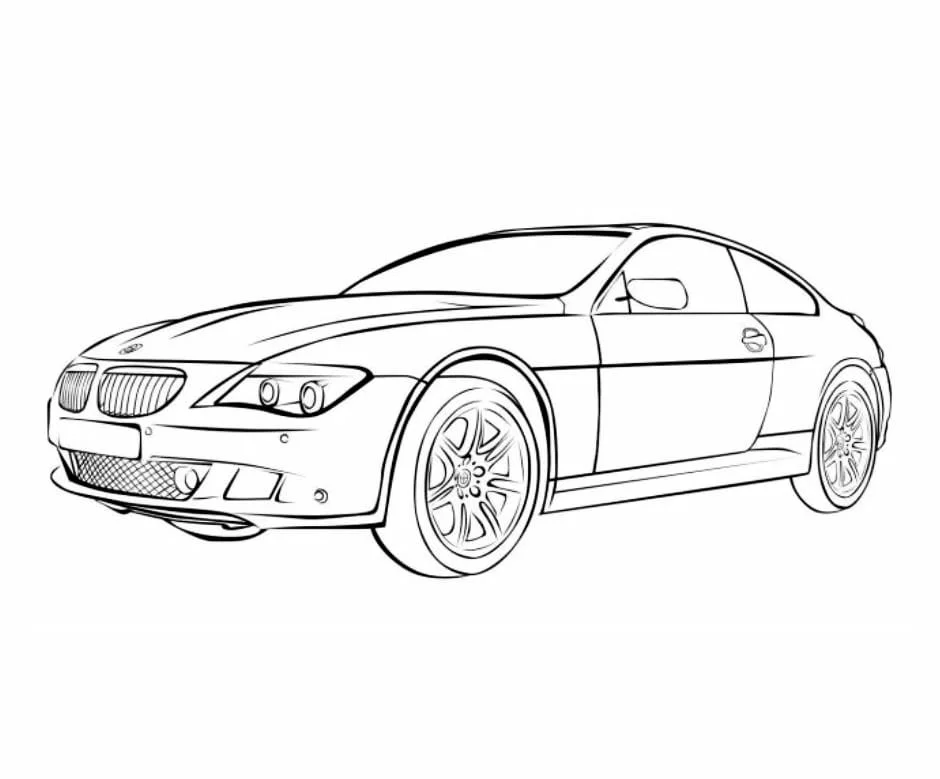 Car coloring page (5)