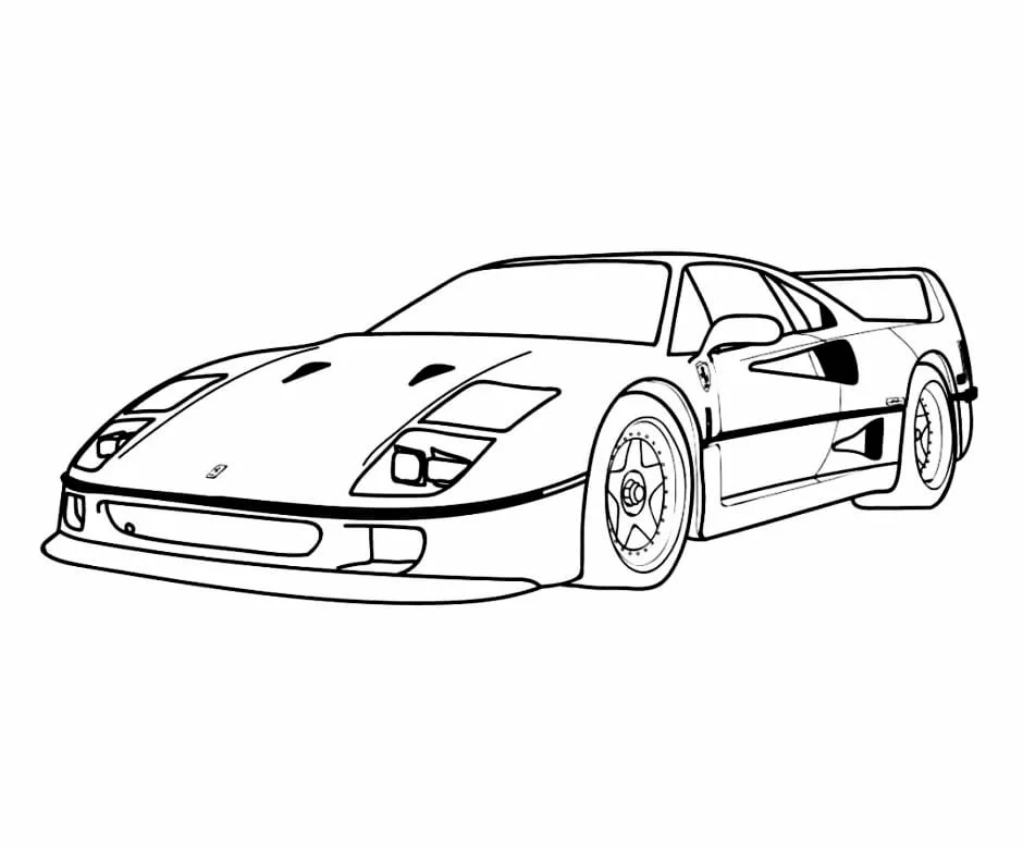 Car coloring page (52)