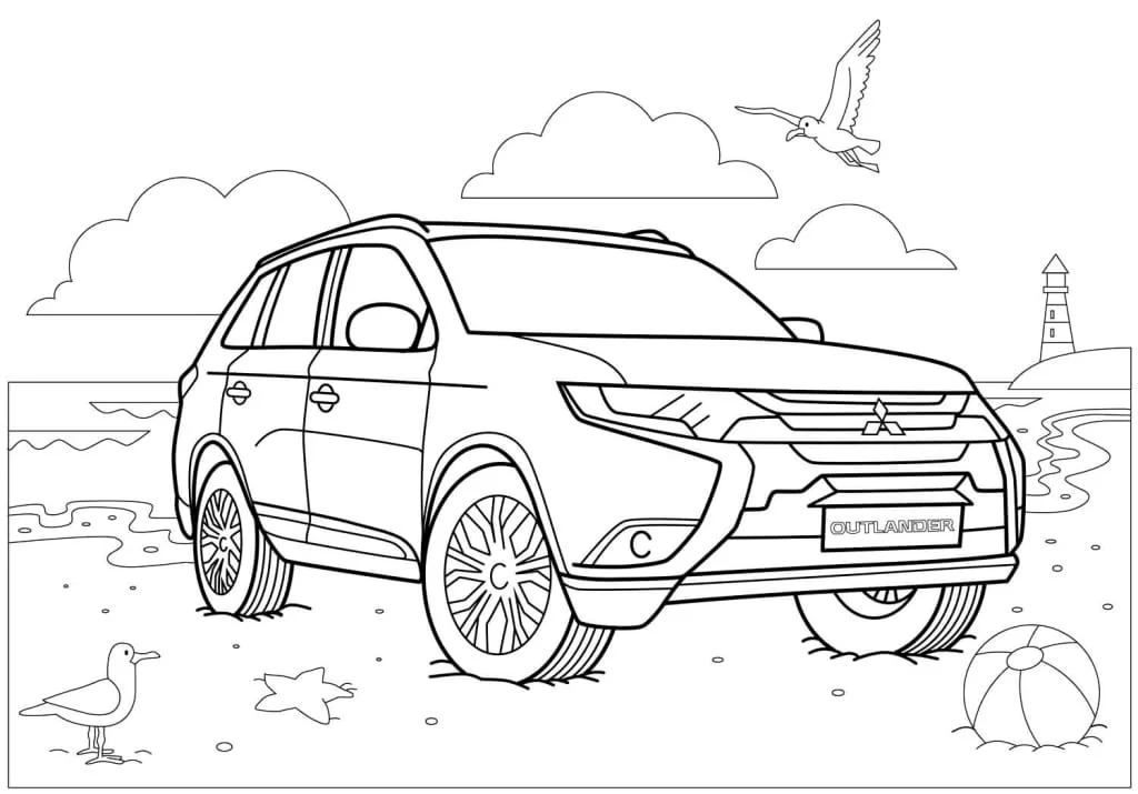 Car coloring page (60)