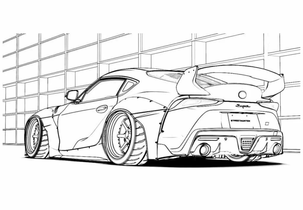 Car coloring page (64)