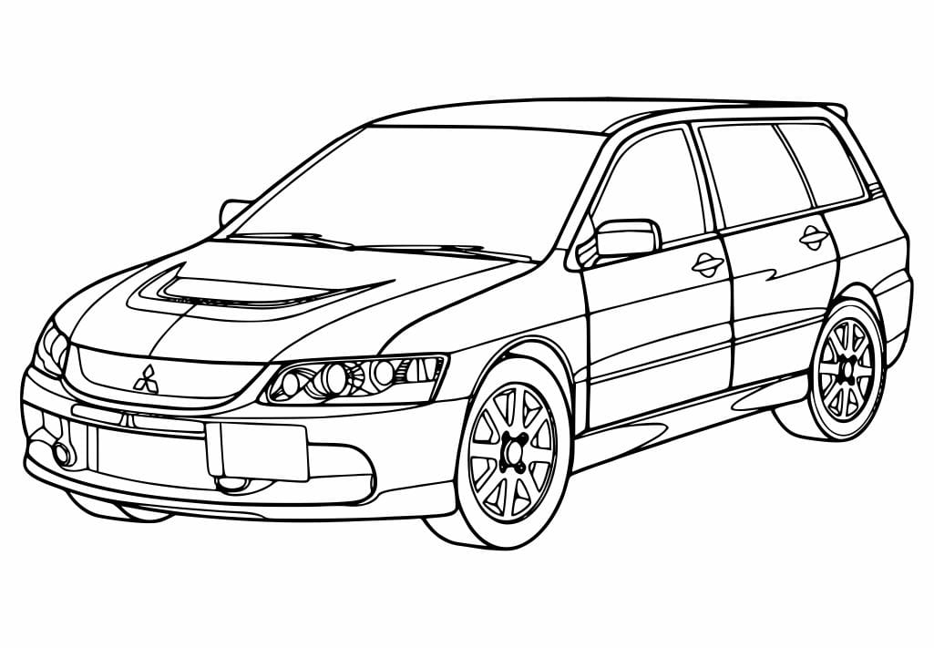 Car coloring page (7)