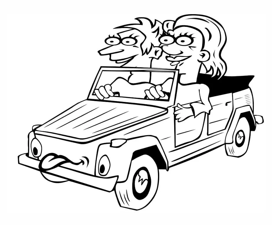 Car coloring page (70)