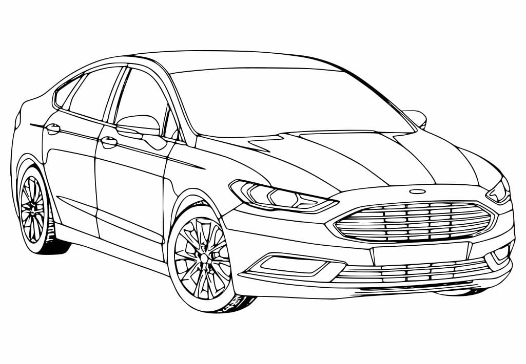 Car coloring page (8)