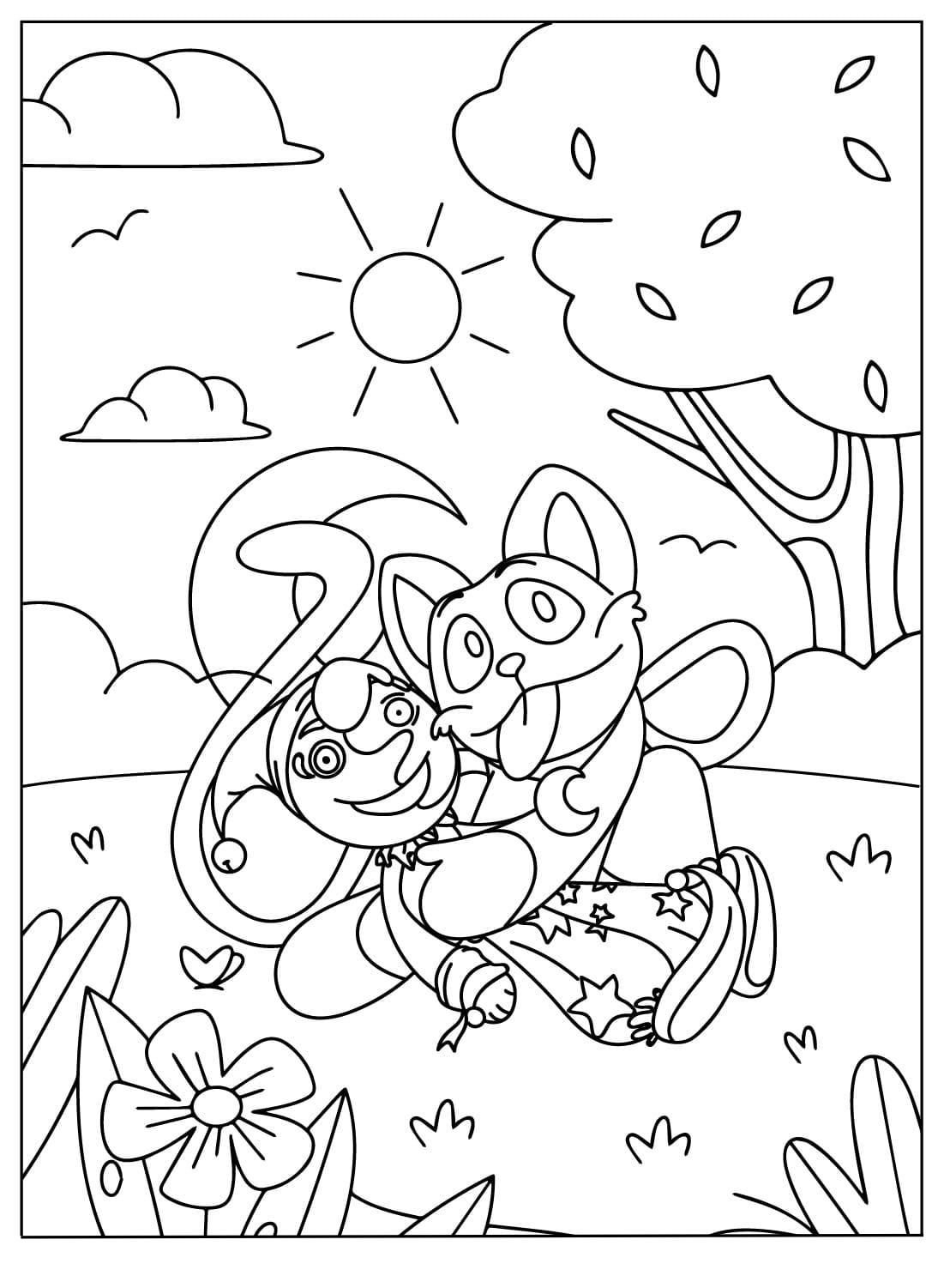 CatNap coloring pages 12