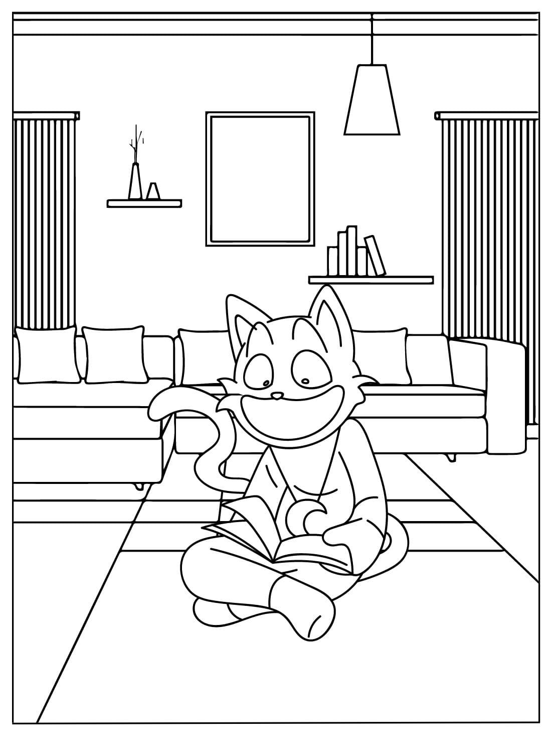 CatNap coloring pages 13