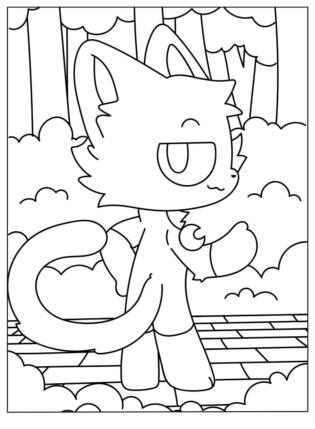 CatNap coloring pages 9