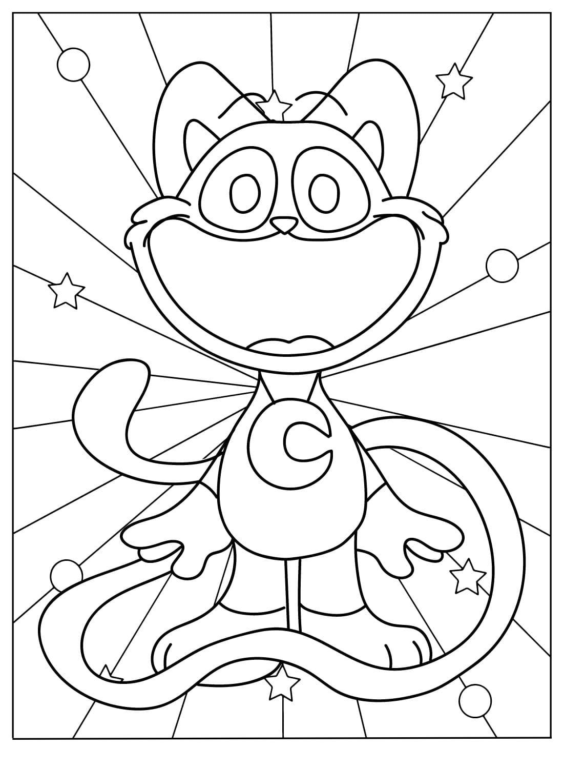 Catnap coloring pages1