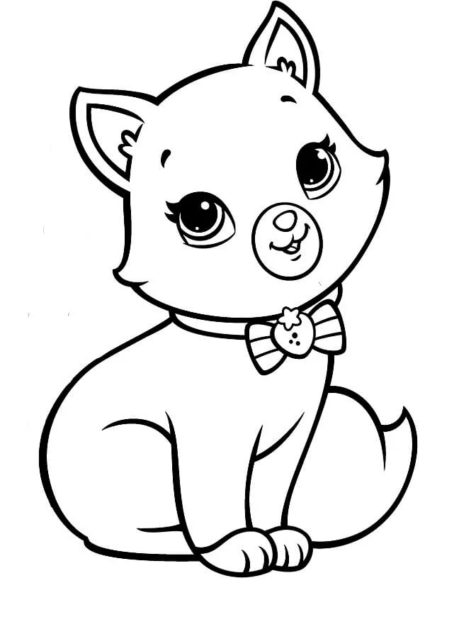 Cats for Kids coloring page (1)