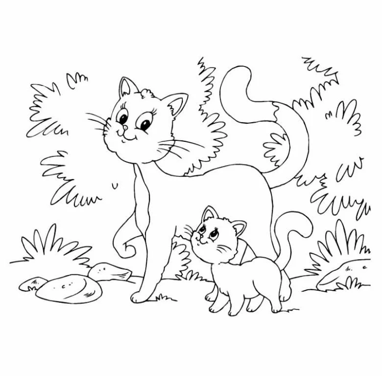 Cats for Kids coloring page (20)