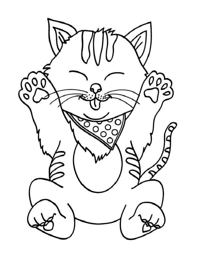 Cats for Kids coloring page (3)