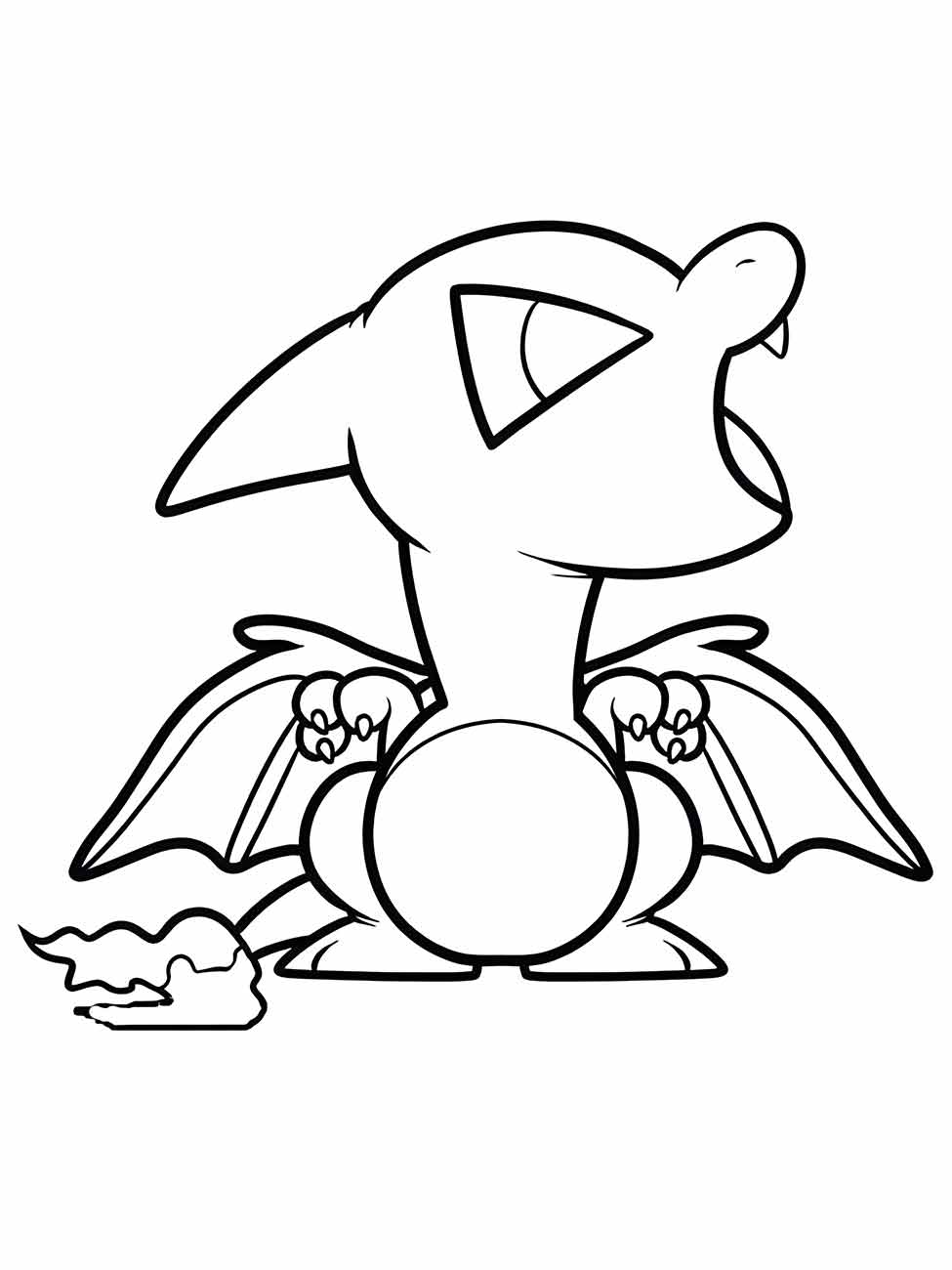 Charizard coloring page (19)