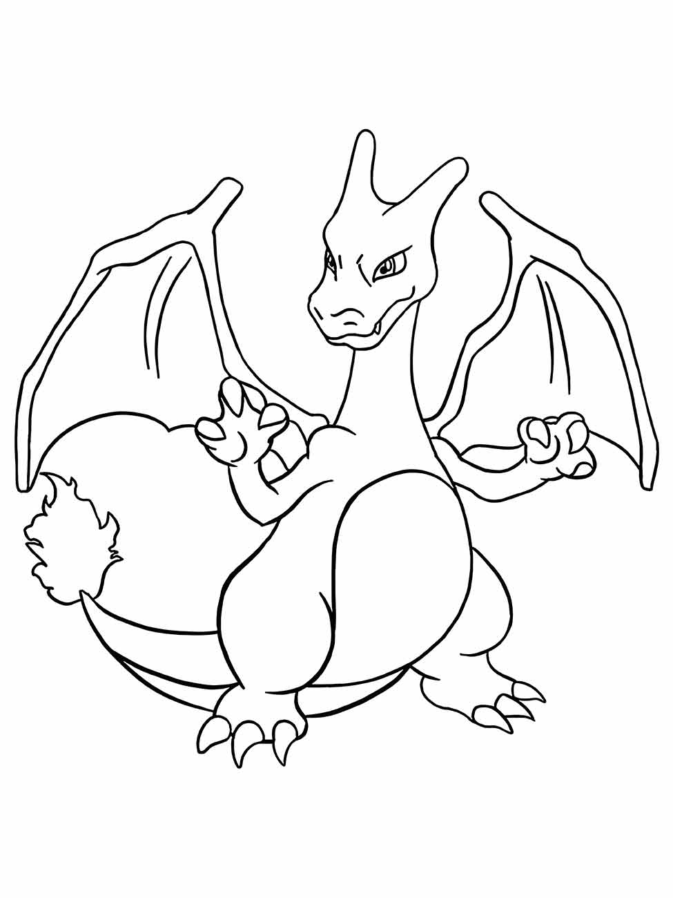 Charizard coloring page (5)