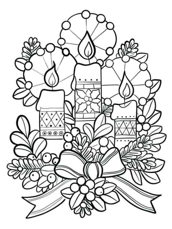 Christmas Symbols coloring page (16)