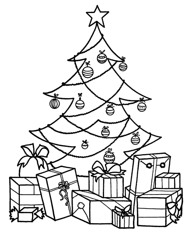 Christmas tree coloring page (19)