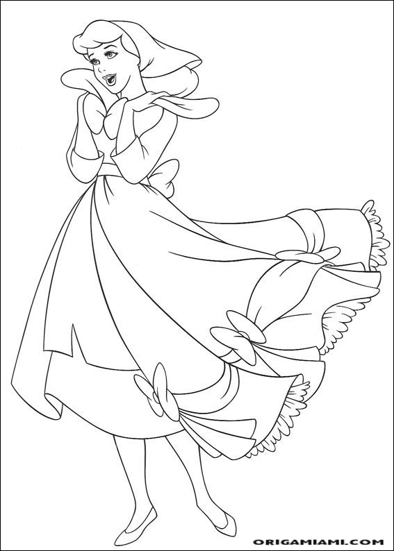 Cinderella coloring page (12)